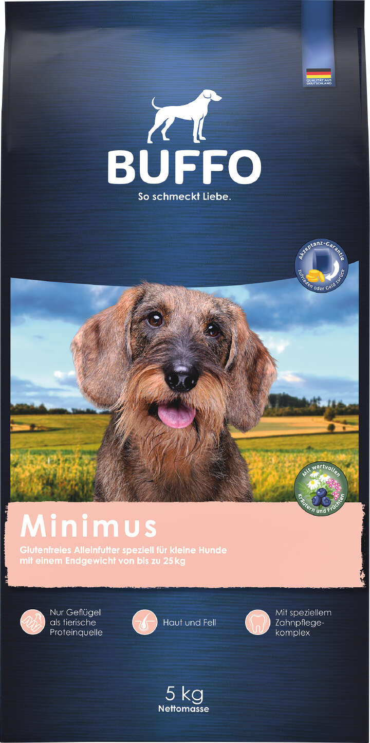 BUFFO Hunde-Trockenfutter Minimus